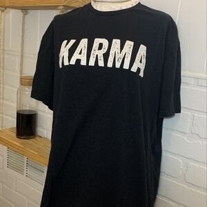 Karma Unisex Men's Shirt